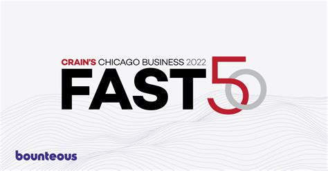 Press Release Bounteous Wins Fifth Consecutive Crains Chicago