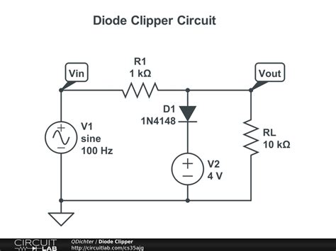 Circuit Diagram Of Clipper And Clamper