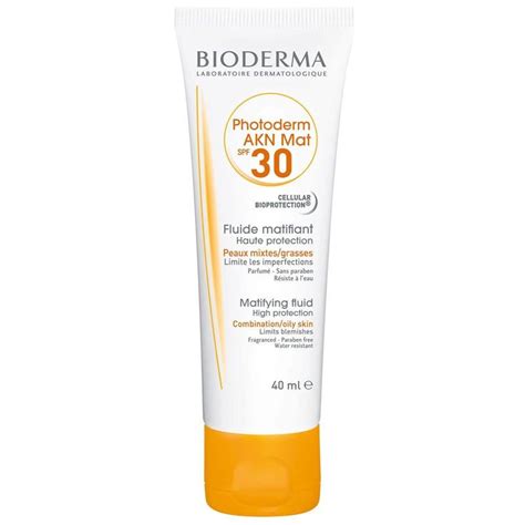 Buy Bioderma Photoderm Akn Spf30 Mat Fluid 40ml Deals On Bioderma Brand