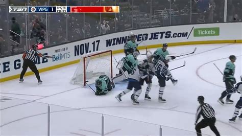 Sea 2 Wpg 2 Blake Wheeler Scores Career Goal 300 To Tie The Game