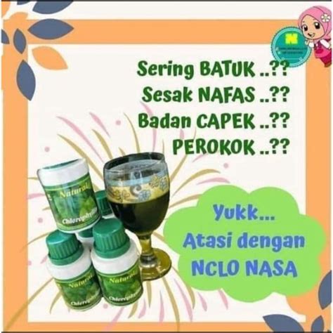 Jual Chlorophyllin Nasa Herbal Alaminclo Shopee Indonesia