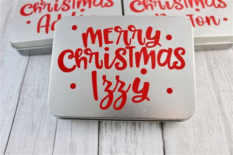 Personalized Gift Card Tin Boxes-stocking Stuffer-christmas - Etsy