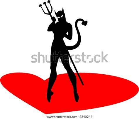 Devil Woman Stock Vector Royalty Free 2240244 Shutterstock