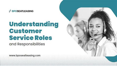 Understanding Customer Service Roles And Responsibilities