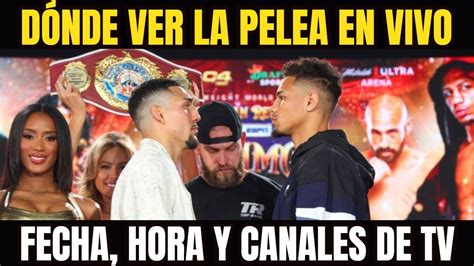 DÓnde Ver La Pelea De TeÓfimo LÓpez Vs Jamaine Ortiz En Vivo DÍa Hora Y Canales De Tv Youtube