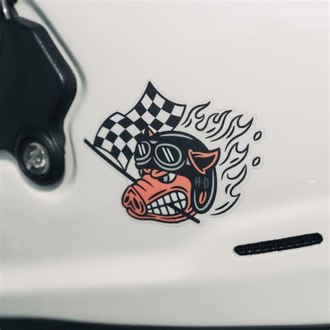 Harley Davidson Fast Johnnie Stickers Etsy