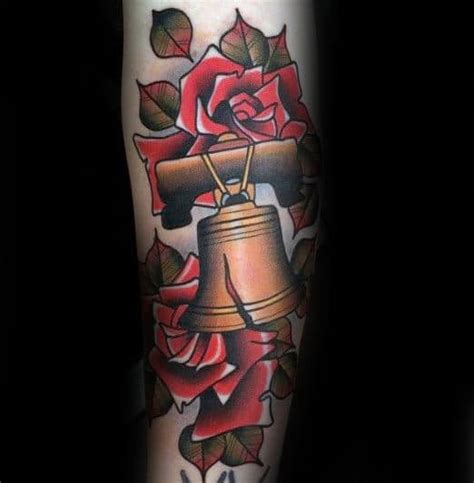 40 Classic Liberty Bell Tattoo Designs for Men [2024 Guide]