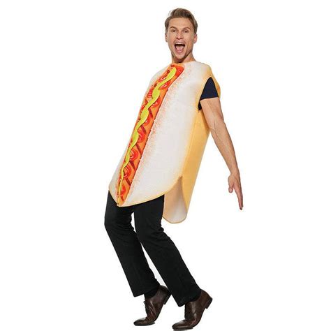 Adult Hot Dog Party Funny Costume