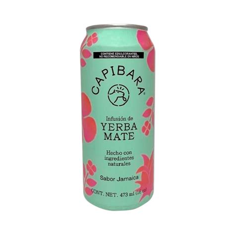 Bebida Energética de Yerba Mate Sabor Jamaica YEMA