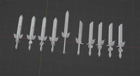 Free Stl File Ba Power Swords ⚔️・3d Print Design To Download・cults