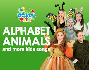 Alphabet Animals And More DVD – Bounce Patrol