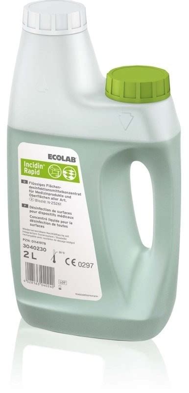 Ecolab Incidin Rapid 2 L Ab 33 39 Preisvergleich Bei Idealo De