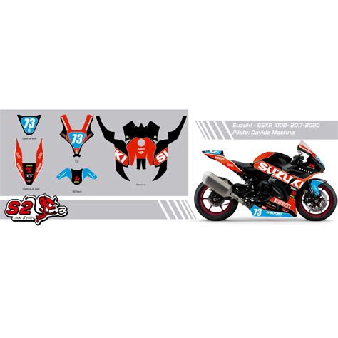 Kit D Co Racing Personnalisable Pour Suzuki Gsx R Car Nage S