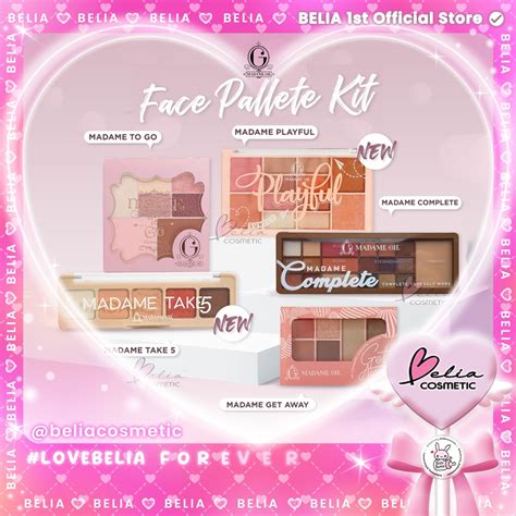 Jual Belia Madame Gie To Go Get Away Make Up Kit Complete Face