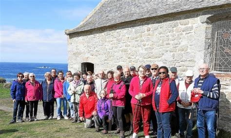 Les marcheurs de Loisirs Amitié en déplacement à Landunvez Le