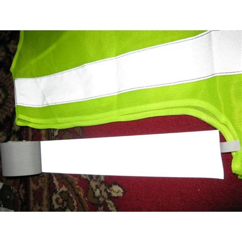 Fita Faixa Refletiva Para Uniformes Cor Verde 50mm 5mts