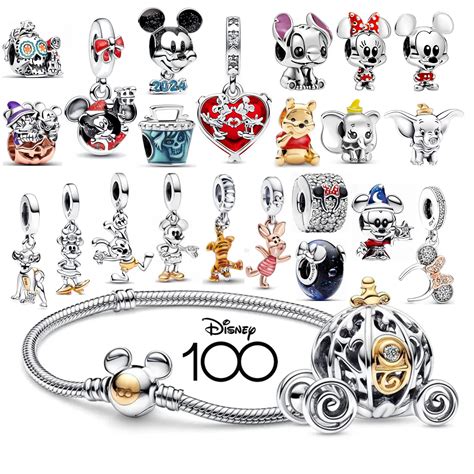 Silber Disney Prinzessin K Rbis Wagen Mickey Minnie Dumbo Charm