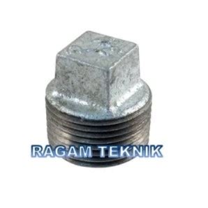 Jual Plug 2 Inch Tutup Keran Cap Dop Sambungan Ujung Pipa Air Besi