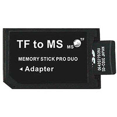 Microsd Microsd Microsdhc To Ms Pro Duo Adapter Ebay