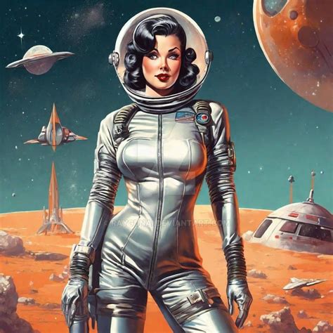 Pin By Peter On Robots Rockets N Ray Gunz Space Girl Art Space