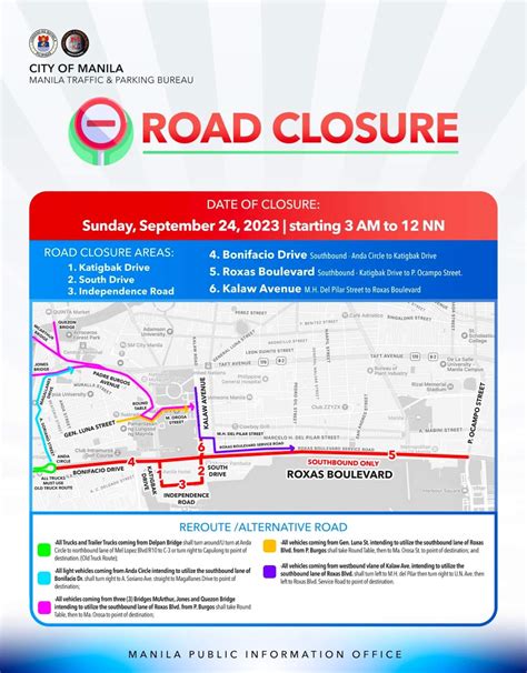 Manila LGU Announces Road Closures For Alay Lakad 2023