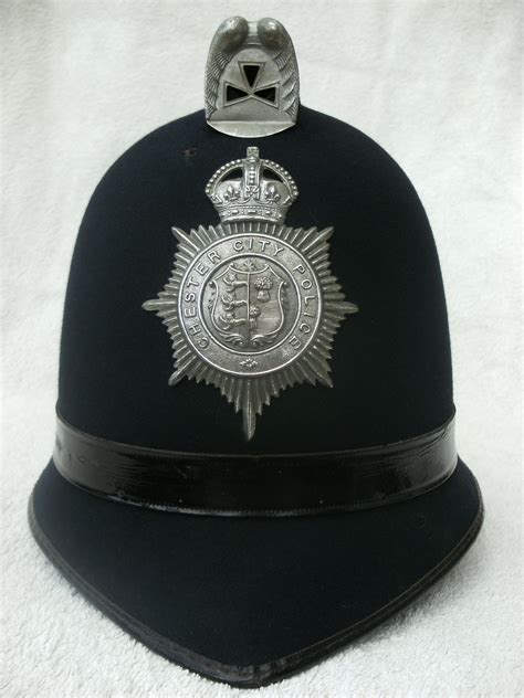 British Police Helmet Chester City Helmet Covers Pub Signs School