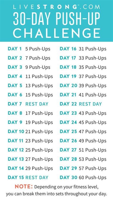 Join The 30 Day Push Up Challenge For Upper Body Strength Stability