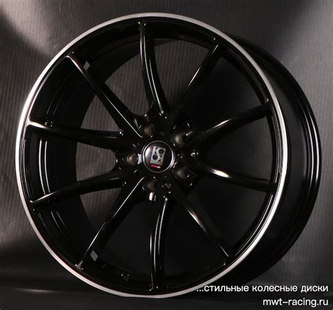 [литье] литые диски КOKO Design, модель SL511, черный с кантом👍 ...