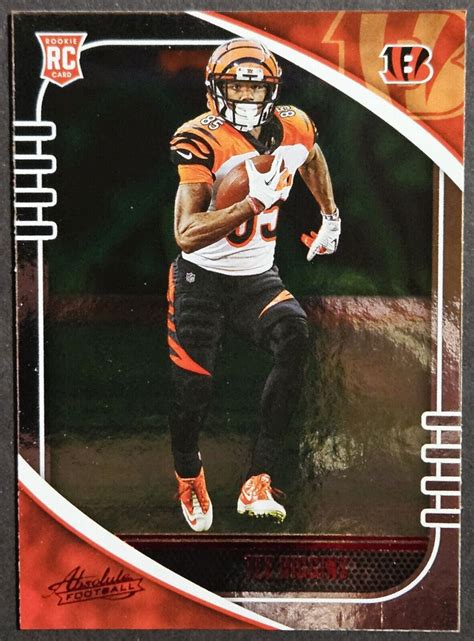 Panini Absolute Red Tee Higgins Rookie Rc Cincinnati Bengals