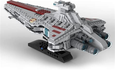 Buy Mbke Star Space Wars Star Destroyer Moc 45566 908pcs Star Wars Venator Class Cruiser