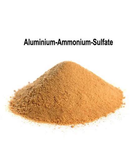 Aluminium Ammonium Sulfate For Industrial At Best Price In Kolkata