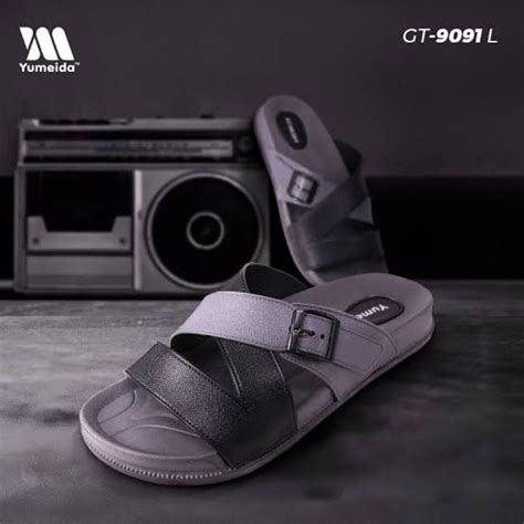 Jual Sandal Selop Pria Yumeida GT 9091 L Uk 38 43 Shopee Indonesia