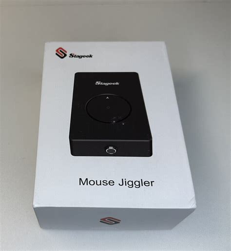 Stageek Mouse Jiggler Mechanical Undetectable By Itmouse Mover For