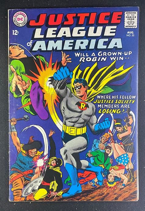 Justice League Of America 1960 55 VG FN 5 0 1st App GA Robin In