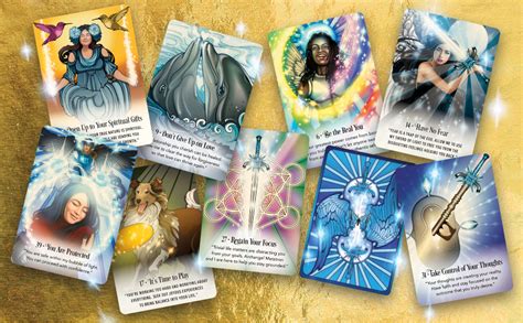 Amazon The Archangel Michael Sword Of Light Oracle A Card Deck