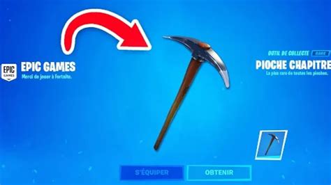 Tuto Comment Avoir La Pioche Chapitre Un Sur Fortnite Chapitre Deux