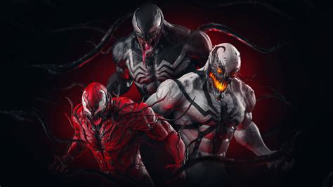 Download Venom Let There Be Carnage Symbiotes Wallpaper | Wallpapers.com