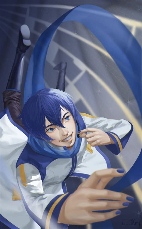 Kaito Vocaloid Fanart By 2cjkey On Deviantart