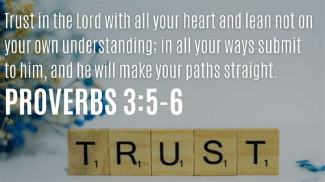 The Powerful Meaning Of Proverbs 3 5 6 And 5 Ways You Can Trust In God