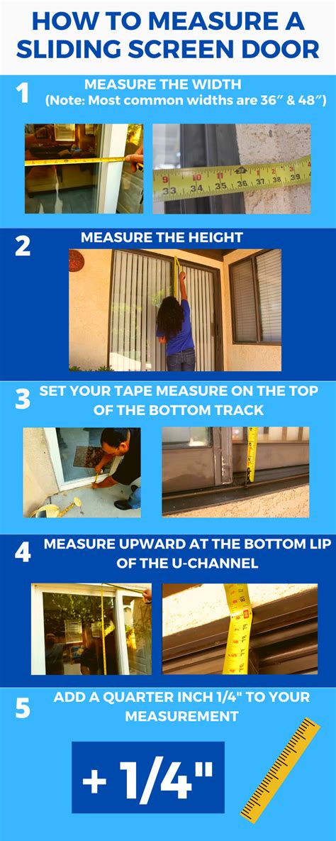 How To Measure A Sliding Screen Door Best Custom Screens Instructions