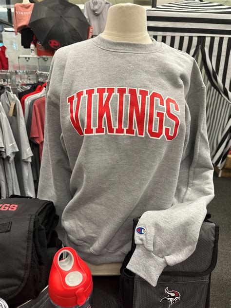 Champion Crewneck Sweatshirt Silver Grey Adult The Viking Store