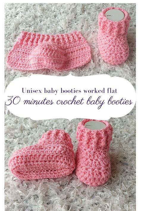 Best 12 Easy Crochet Baby Booties Free Pattern And Tutorial Artofit