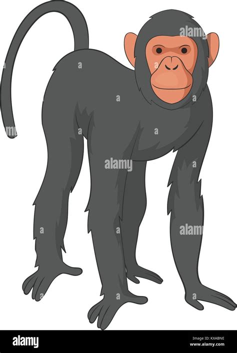 Bonobo monkey icon, cartoon style Stock Vector Image & Art - Alamy