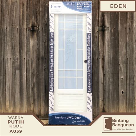 Jual Pintu Kamar Mandi Upvc Eden A X Shopee Indonesia