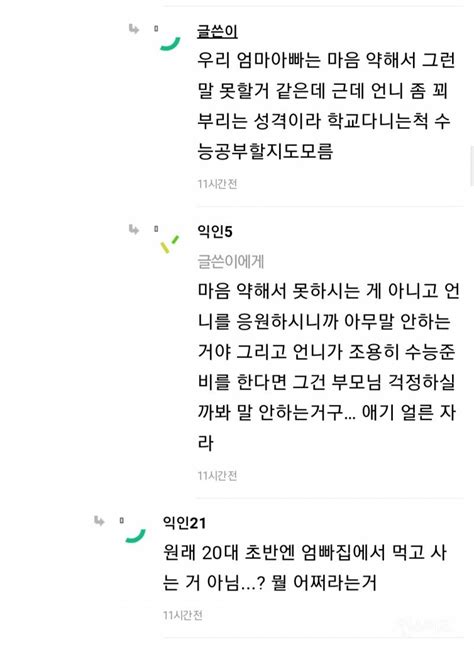 친언니가 22살 나이에 1200만원 들고 5수하겠대요 인스티즈 Instiz 이슈 카테고리