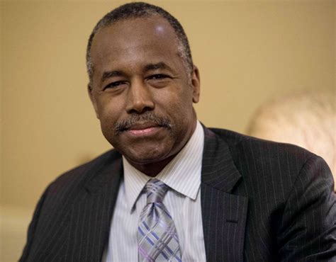 Secretary Of Housing And Urban Development Ben Carson Trumps