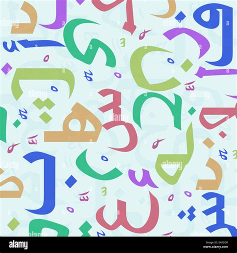 Arabic Letters Pattern