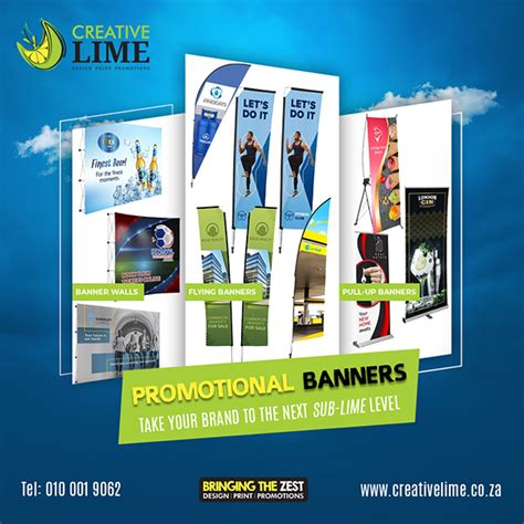 Promotional Banners in South Africa by Creative Lime