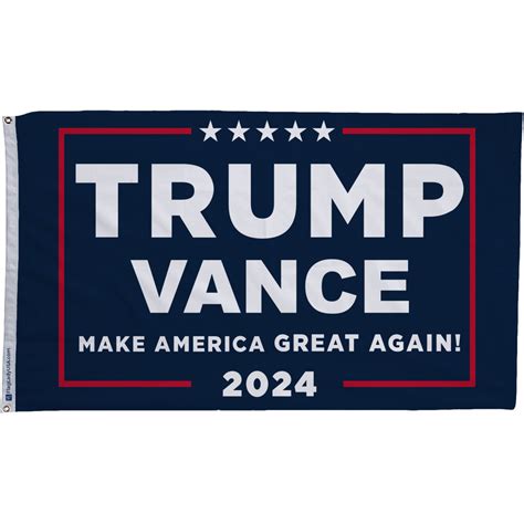 Trump Vance 2024 Flag Made In The Usa