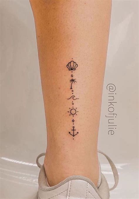 30 Beautigul Tiny Foot Tattoo Design For Your First Tattoo Placement ...